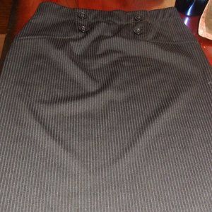 Pinstripe Skirt